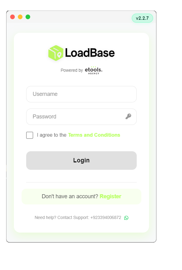 LoadBase Login